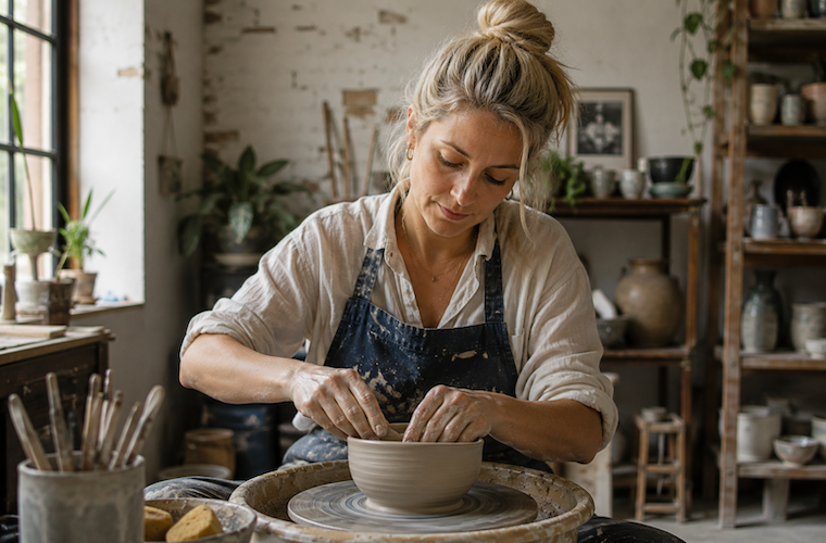 Andrea, ceramicist
